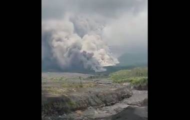 Semeru Volcano: ফের জেগে উঠল ইন্দোনেশিয়ার সেমেরু আগ্নেয়গিরি, দেখুন ভিডিয়ো