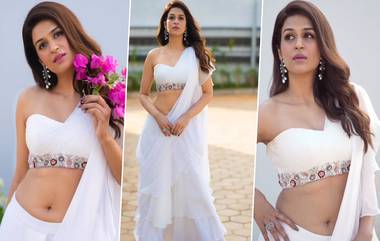 Shraddha Das Hot Navel Video: হাওয়ায় উড়ছে শাড়ি, শ্রদ্ধা দাসের শরীরিমায়ায় মজে নেটিজেনরা