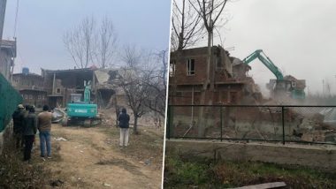 Terrorist's House Demolished: বুলডোজার থিয়োরি এবার কাশ্মীরেও! সরকারি জমিতে থাকা জঙ্গির বাড়ি ভাঙল প্রশাসন