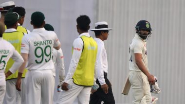 India vs Bangladesh 2nd Test, Day 3 Stumps: দ্বিতীয় ইনিংসে ধরাশয়ী ভারত, দিনের শেষে স্কোর ৪৫/৪