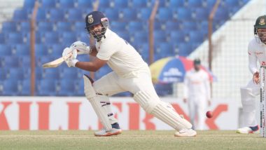 IND vs BAN 1st Test 2022: ভারতের ইনিংস সামাল দিতেই ঋষভ পন্থ ৪৬ রানে আউট