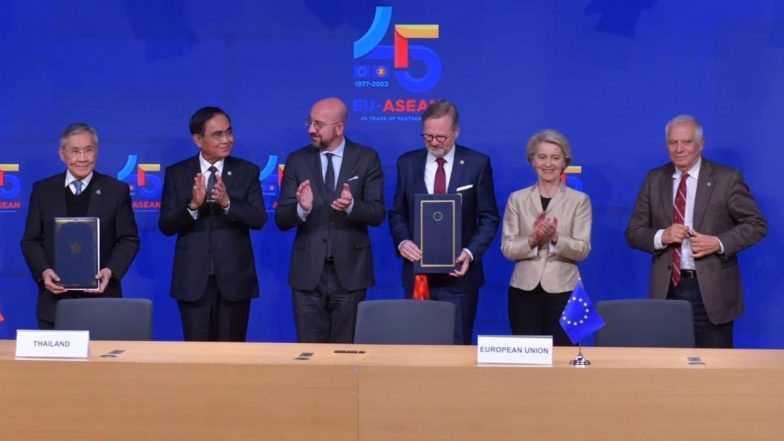 EU-ASEAN Commemorative Summit: ইউরোপীয় ইউনিয়নের দক্ষিণ-পূর্ব এশিয়ায় ১০ বিলিয়ন ইউরো বিনিয়োগের প্রতিশ্রুতি