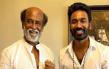 Rajinikanth: ওয়াংখেড়েতে রজনীকান্ত ঢুকতেই হার্দিকদের দাপট, দেখুন ছবিতে