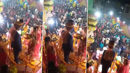 Viral Video: বিয়েবাড়িতে হাতাহাতিতে জড়াল বর ও কনে  দুইপক্ষের নিমন্ত্রিতরা (দেখুন ভিডিও)