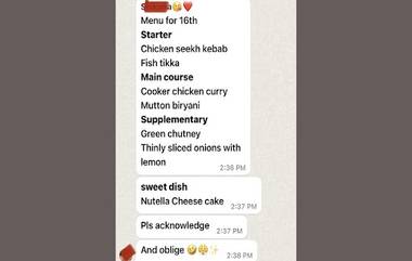 Girls Viral Food List: হোস্টেল থেকে ফিরছে মেয়ে, খাবারের লম্বা লিস্ট দেখে মাথায় হাত নেটিজেনদের