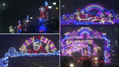 Christmas 2022 in Kolkata: বড়দিনে আলোয় মোড়া তিলোত্তমা