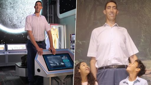 World’s Tallest Man: ৪০-এ পা বিশ্বের সবচেয়ে লম্বা ব্যক্তির, কীভাবে উদযাপন করলেন এই দিন?