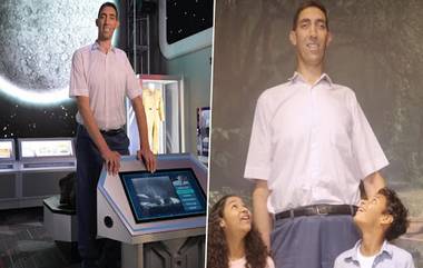 World’s Tallest Man: ৪০-এ পা বিশ্বের সবচেয়ে লম্বা ব্যক্তির, কীভাবে উদযাপন করলেন এই দিন?