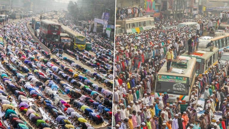 Annual Muslim Congregation in Bangladesh: কোভিড বিরতির পর বার্ষিক মুসলিম জামাত শুরু হল বাংলাদেশে