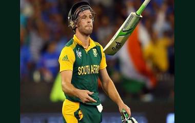 AB De Villiers Debut as Commentator: দক্ষিণ আফ্রিকার টি -২০ লিগের উদ্বোধনী সংস্করণে ধারাভাষ্য অভিষেক করবেন এবি ডি ভিলিয়ার্স