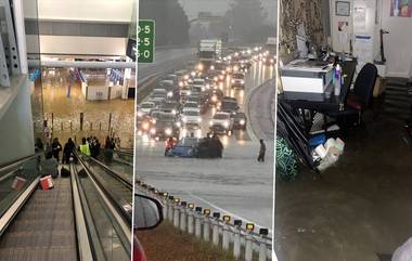 Auckland Record Rainfall: অকল্যান্ডে রাতভর রেকর্ড বৃষ্টিপাতের ফলে ব্যাপক বন্যার পরিস্থিতি (দেখুন ভিডিও)