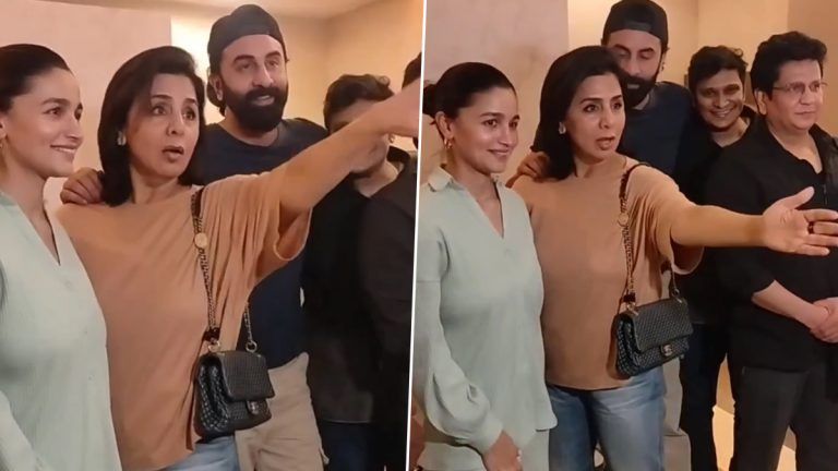 Ranbir Kapoor, Alia Bhatt Video: পাপারাৎজিকে 'বকছেন' নীতু, বিরক্ত রণবীর কাপুর? দেখুন ভিডিয়ো