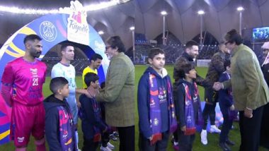 Amitabh Meets Messi And Cristiano Ronaldo: লিওনেল মেসি ও রোনাল্ডার সঙ্গে সাক্ষাৎ বলিউডের শাহেনশার, দেখুন অমিতাভের সঙ্গে ফুটবল তারকাদের ভাইরাল ছবি