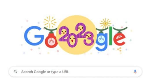 Google Doodle: অভিনব কায়দায় ২০২৩ সালের প্রথম দিনকে স্বাগত জানাল গুগুল ডুডুল