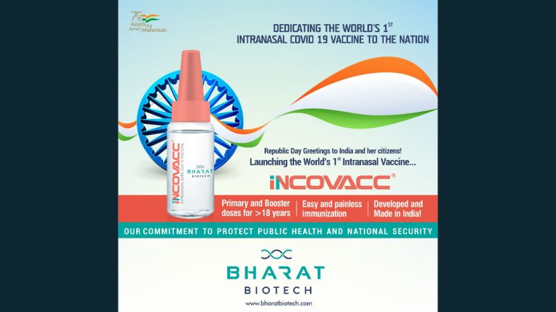 India's First Nasal Covid 19 Vaccine iNCOVACC: প্রজাতন্ত্র দিবসে সুখবর, কোভিডের বিরুদ্ধে লড়তে ভারত পেল প্রথম ন্যাসাল ভ্যাকসিন