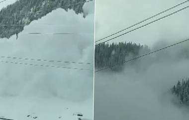 Snow Avalanche in Sonmarg: সোনমার্গে হঠাৎই তুষারধস, ক্ষয়ক্ষতির কোন খবর নেই(দেখুন ভিডিও)