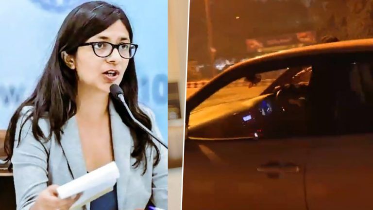 Swati Maliwal Being Dragged By Car Driver Video: মহিলা কমিশনের প্রধান স্বাতী মালিওয়ালকে টেনে নিয়ে যায় মদ্যপ গাড়ি চালক, দেখুন সেই ভিডিয়ো