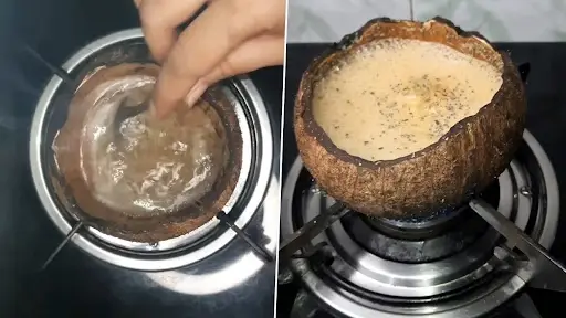 Viral Video: গ্যাসের ওভেনে বাসনের বদলে নারকেলের মালা, তাতেই চা তৈরি করে চমকে দিলেন কবিতা রাই (দেখুন ভিডিও)