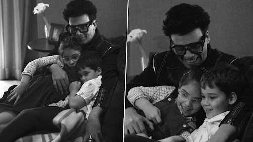 karan Johar Father of Twins: 'পিতামাতা হওয়া আবেগ নয়, এটা আবেগের বিস্ফোরণ'- ছেলেমেয়েদের সঙ্গে ছবি শেয়ার করে লিখলেন করন জোহর