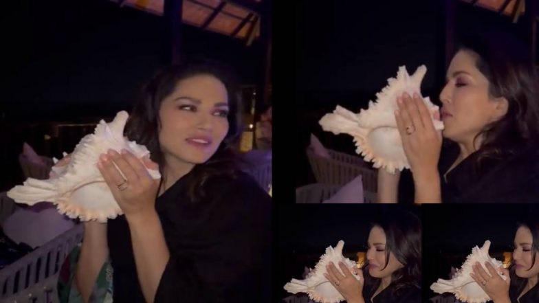 Sunny Leone: প্রথমবার শাঁখে ফু! বাজাতে পারলেন কি সানি লিওন! দেখুন ভাইরাল ভিডিয়ো
