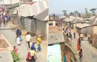 Bihar: জমি নিয়ে বচসা, বিহারের কাটিহারে চলল ভাঙচুর