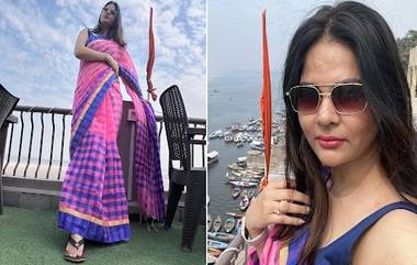 Aabha Paul in Saree: উন্মুক্ত পোশাক নয়, বরং সাবেকি সাজে জৌলুস ঢাকলেন আভা পাল, দেখুন