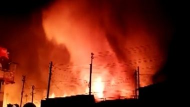 Salt Lake Fire:  সল্টলেকের সেক্টর ফাইভে BSNL গোডাউনে ভয়াবহ আগুন, কালো ধোঁয়ায় ঢাকল অফিস পাড়া, দেখুন ভিডিয়ো