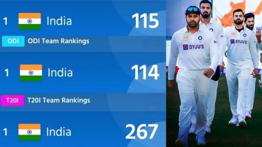 India No. 1 in Every ICC Format Ranking: রোহিত শর্মার অধিনায়কত্বে আইসিসির সব ফরম্যাটের শীর্ষ স্থানে ভারত