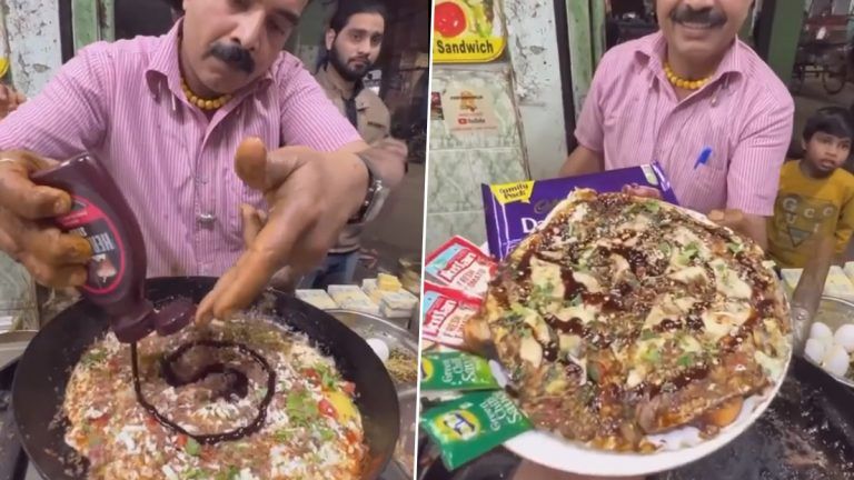 Viral Food Video: ডেয়ারি মিল্ক দিয়ে ডিমের ওমলেট, ভাইরাল রেসিপি দেখে মাথায় হাত নেটবাসীর