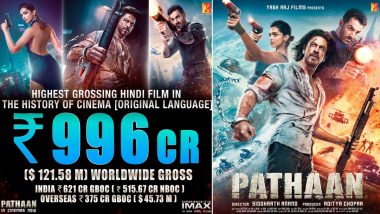 Pathaan Box Office: নাগালে হাজার কোটি, পাঠান ঝড়ে পালটে গেল হিন্দি চলচ্চিত্রের ইতিহাস