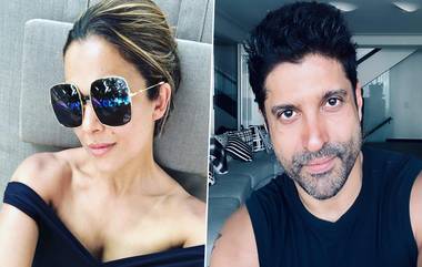 Amrita Arora, Farhan Akhtar Trolled: সবাই 'নেশাগ্রস্থ', ফারহানের কোটে অমৃতা মুখ ঢাকতেই ট্রোলের বন্যা