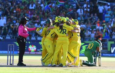 Australia Women's Cricket Team: টি২০ বিশ্বকাপ খেতাবের হ্যাটট্রিকের ৬টায় অস্ট্রেলিয়া মহিলা দল, ফাইনালে স্বপ্নভঙ্গ দক্ষিণ আফ্রিকার