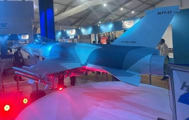 Aero India 2023: বিতর্কের মধ্যেই এইচ এল এফ টি -৪২ বিমান থেকে সরল বজরংবলীর ছবি, কি বললেন চেয়ারম্যান  সিবি অনন্তকৃষ্ণান