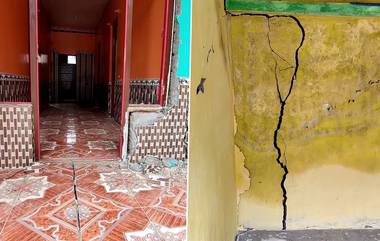 House Cracks Jammu And Kashmir's Doda Video: যোশীমঠের পর জম্মু কাশ্মীরের ডোডা 'ডুবছে'?, ৬টি বাড়িতে ফাটলে আতঙ্ক