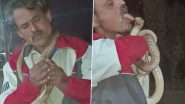 Video: সাপকে চুম্বন করে বেঘোরে প্রাণ হারালেন ব্যক্তি, দেখুন ভিডিয়ো