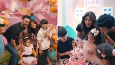 Shilpa Shetty’s Daughter Samisha's Birthday Video: ছোট্ট সমীশার জন্মদিনে এলাহি আয়োজন শিল্পা শেট্টির, দেখুন ভিডিয়ো