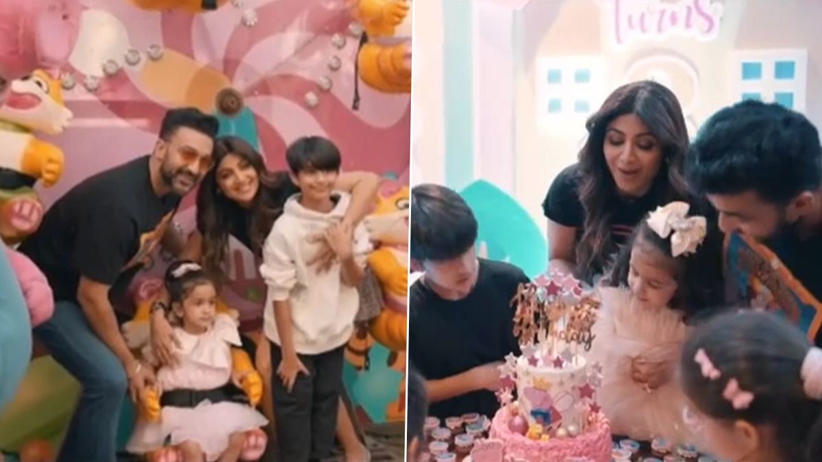 Shilpa Shetty’s Daughter Samisha's Birthday Video: ছোট্ট সমীশার ...