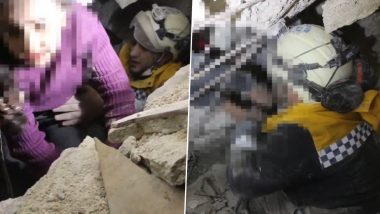 Turkey, Syria Earthquake: গল্প করে ধ্বংসাবশেষ থেকে কিশোরীকে বের করলেন উদ্ধারকারী, দেখুন সিরিয়ার ভিডিয়ো