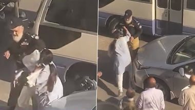 Woman Slaps Cop In Karachi: প্রকাশ্য রাস্তায় পুলিশ আধিকারিককে সপাটে চড় মহিলার, দেখুন করাচির ভিডিয়ো