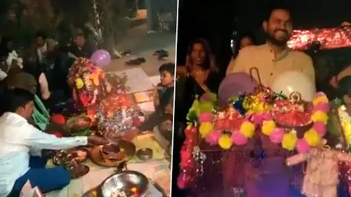 Madhya Pradesh Tota-Myna Wedding: ঢাক ঢোল পিটিয়ে তোতা পাখির সঙ্গে বিয়ে হল ময়না পাখির