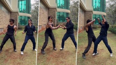 Akshay Kumar and Tiger Shroff Dance: অক্ষয় এবং টাইগারের যুগলবন্দী, কাকে ছেড়ে কাকে দেখবেন!