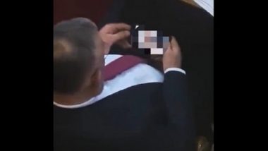 Serbian MP Watching Porn During Parliament: পার্লামেন্টে বসে পর্ন দেখছেন সাংসদ, ভিডিয়ো প্রকাশ্যে আসতেই শোরগোল