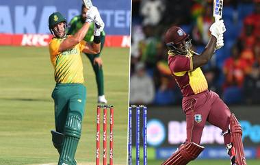 SA vs WI 1st T20I Live Streaming in India: দক্ষিণ আফ্রিকা বনাম ওয়েস্ট ইন্ডিজ, প্রথম টি -২০ ম্যাচ, জেনে নিন কোথায় কখন সরাসরি দেখবেন খেলা