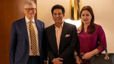 Sachin Tendulkar Meets Bill Gates: মাইক্রোসফটের প্রতিষ্ঠাতা বিল গেটসের সঙ্গে সস্ত্রীক কিংবদন্তি ক্রিকেটার সচিন তেন্ডুলকর