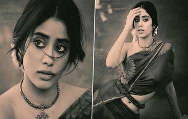 Janhvi Kapoor: দুচোখ ভরা কাজল, খোঁপায় গোঁজা ফুল, সাদাকালো ছবিতে উজ্জ্বল জাহ্নবী