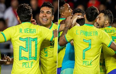 'Pele' in Brazil Jersey: ফুটবল ঈশ্বরের প্রতি শ্রদ্ধা জানাতে ব্রাজিলের জার্সিতে পেলের নাম (দেখুন ছবি)