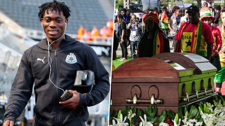 Christian Atsu: তুরস্কে ভূমিকম্পে মৃত ক্রিশ্চিয়ান আতসুকে শেষ শ্রদ্ধা ঘানাতে