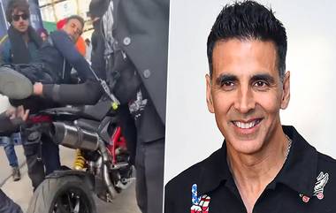 Akshay Kumar Knee Injury: হাঁটুতে চোট নিয়েই ছবির জন্যে স্টান্ট পারফর্ম অক্ষয় কুমারের, ফাঁস হল ভিডিয়ো