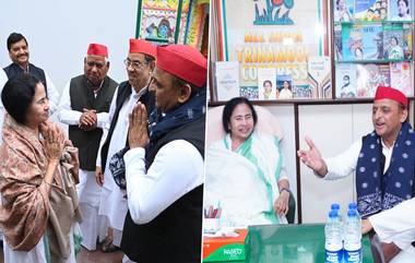 Akhilesh Meets Mamata: ২০২৪-এর লোকসভায় কংগ্রেসকে ছাড়াই বিরোধী ঐক্য! বিজেপির বিরুদ্ধে একসঙ্গে লড়াইয়ের ডাক অখিলেশ-মমতার