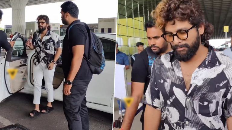 Allu Arjun Video: তাকালেন না অল্লু অর্জুন, ক্যামেরার দিক থেকে মুখ ফেরালেন 'পুষ্পা'